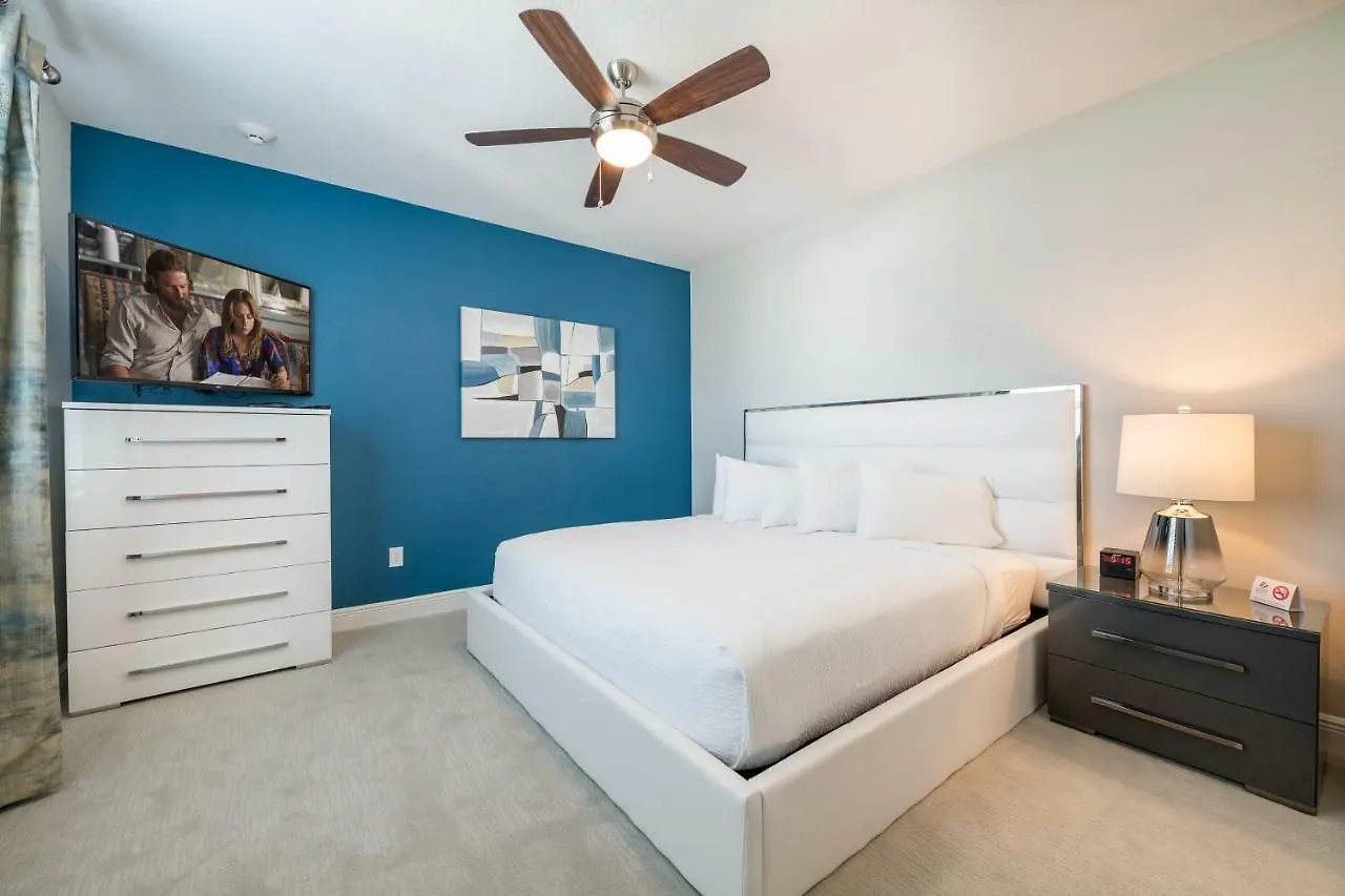 Fantastic Elite By Rentyl Near With Private Pool, Game Room, Movie & Amenities - 290f Nyaraló Orlando