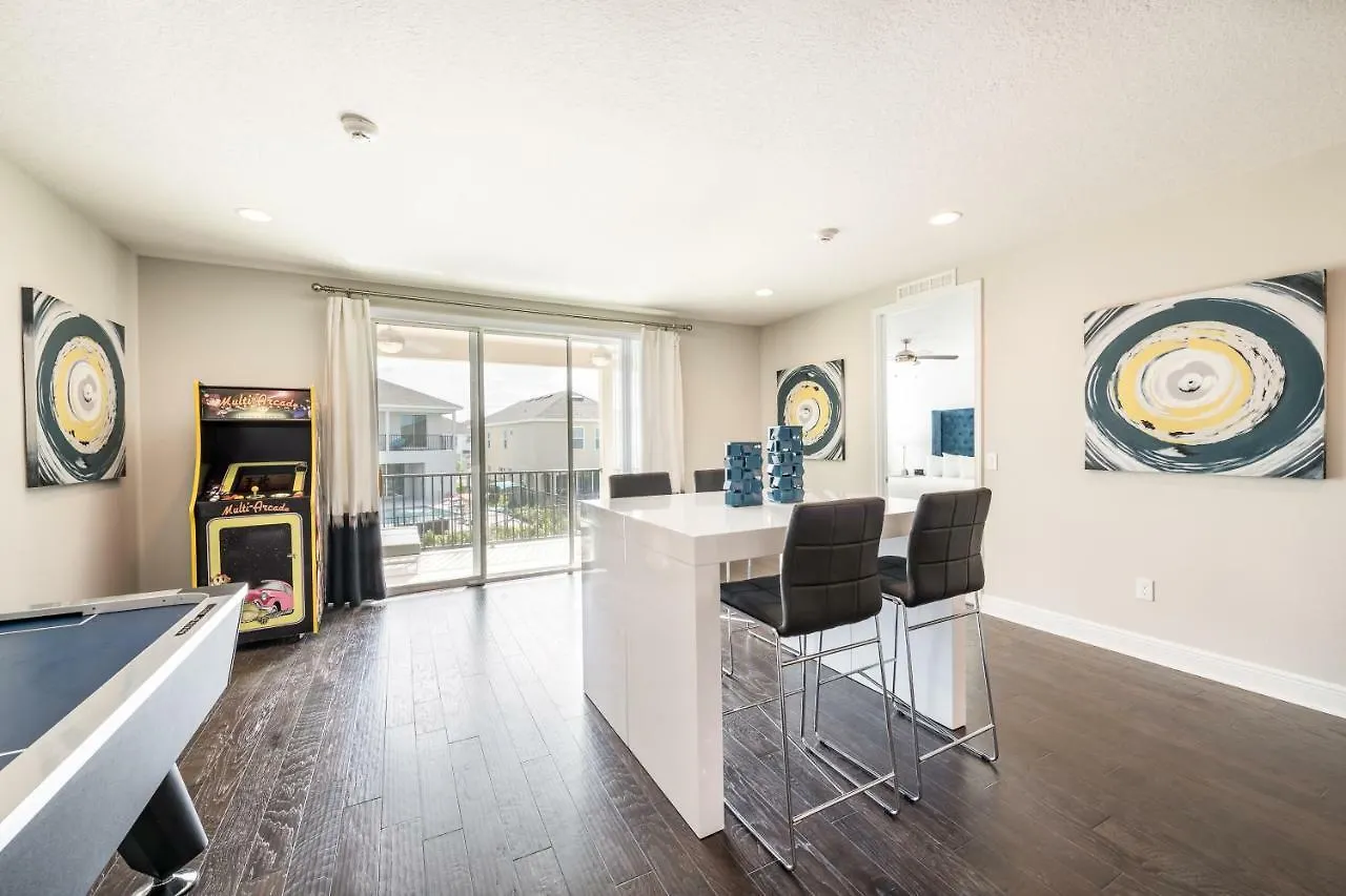 Fantastic Elite By Rentyl Near With Private Pool, Game Room, Movie & Amenities - 290f Nyaraló *