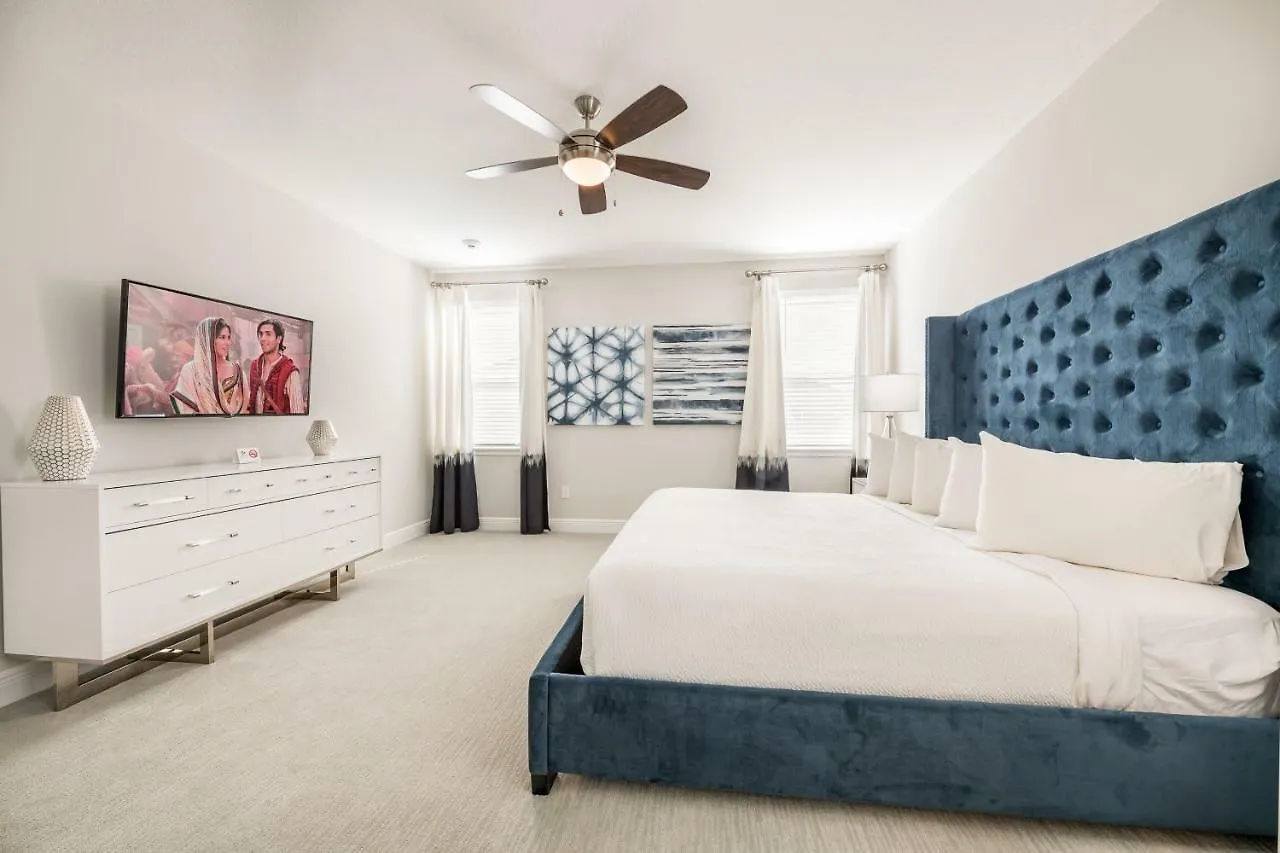 Fantastic Elite By Rentyl Near With Private Pool, Game Room, Movie & Amenities - 290f Nyaraló Orlando