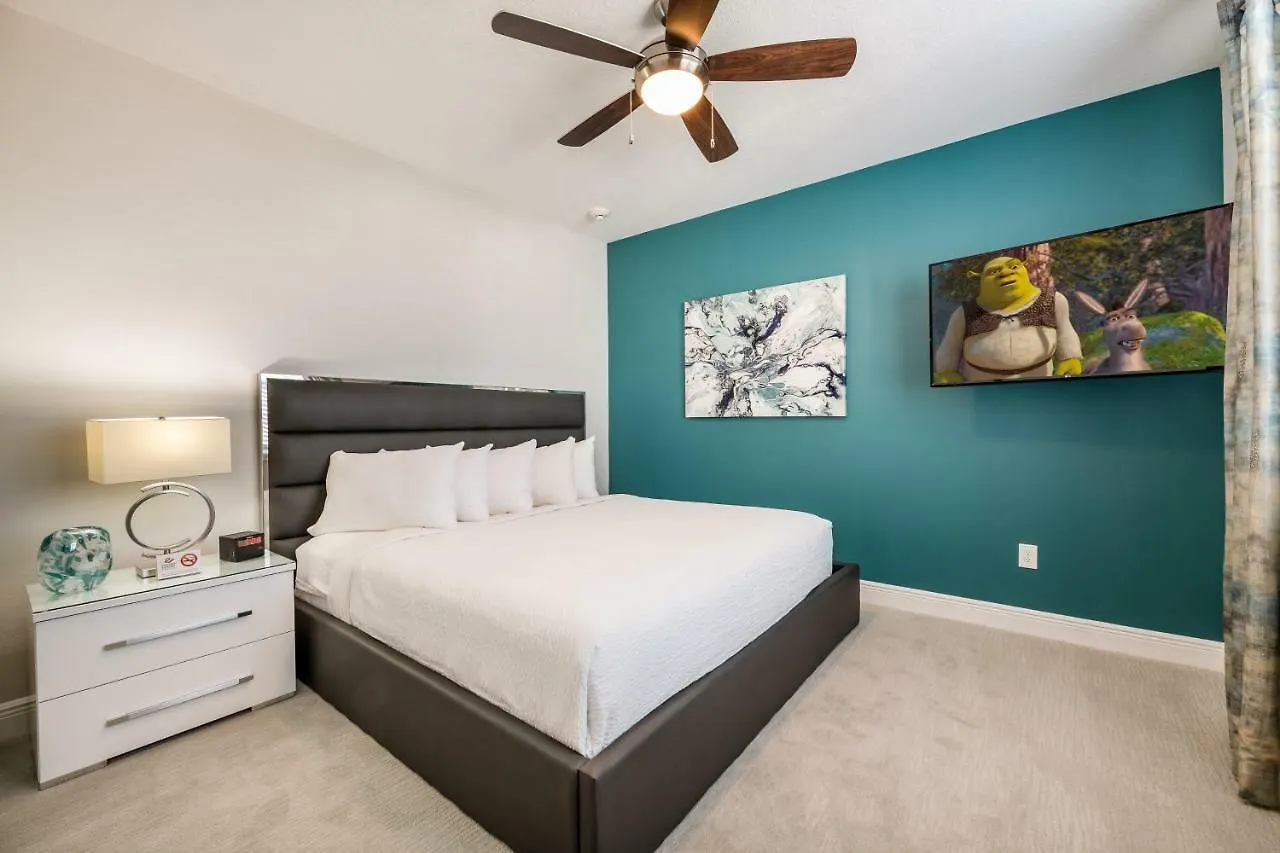 Nyaraló Fantastic Elite By Rentyl Near With Private Pool, Game Room, Movie & Amenities - 290f Orlando