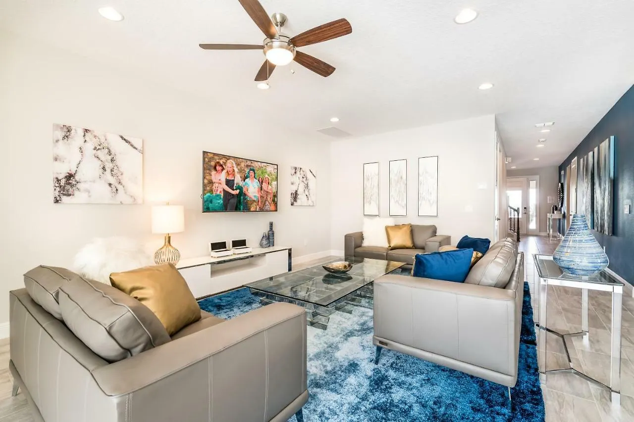 Fantastic Elite By Rentyl Near With Private Pool, Game Room, Movie & Amenities - 290f Nyaraló Orlando