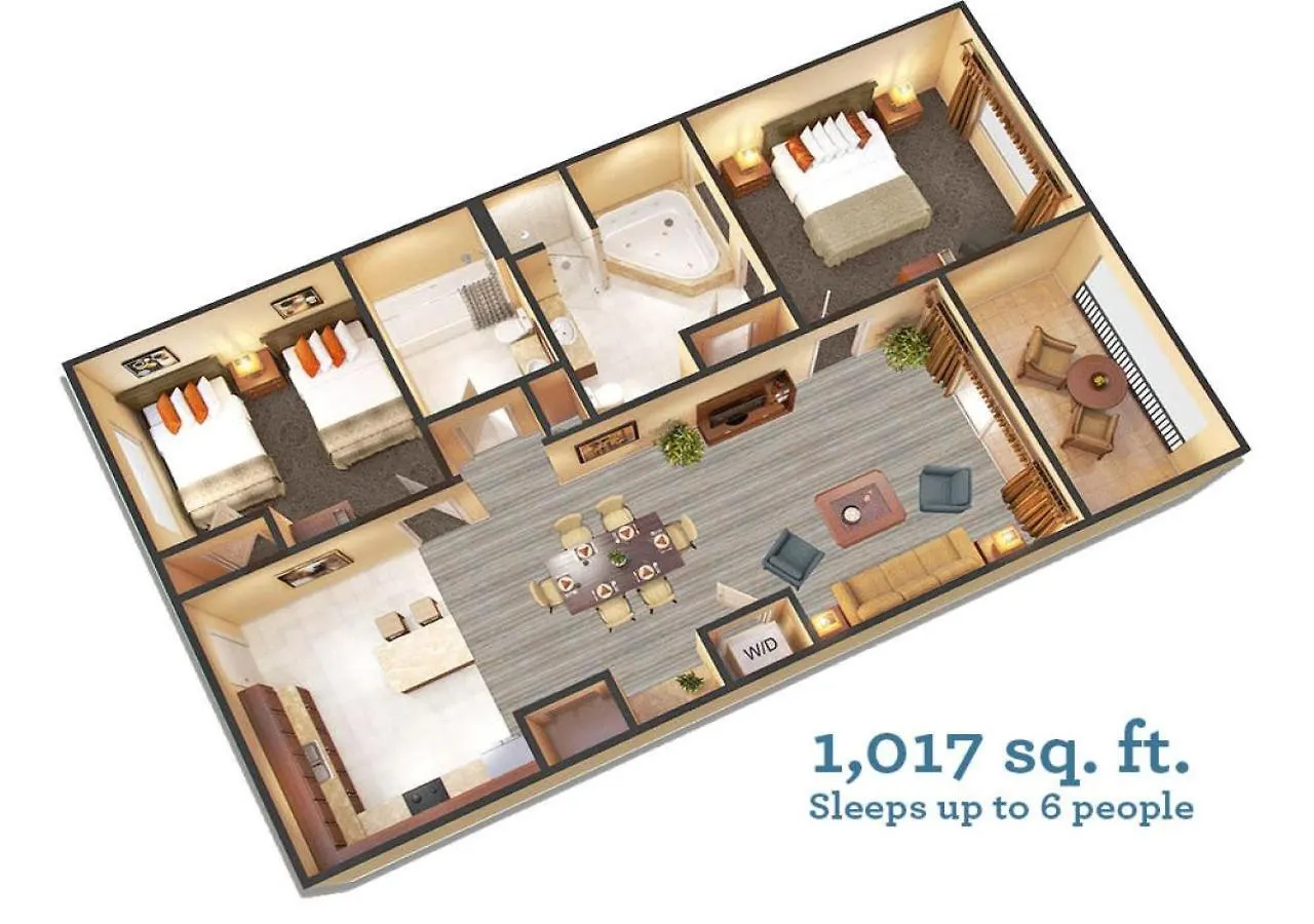 Floridays Orlando Two & Three Bed Semesteranläggning (resort) 4*