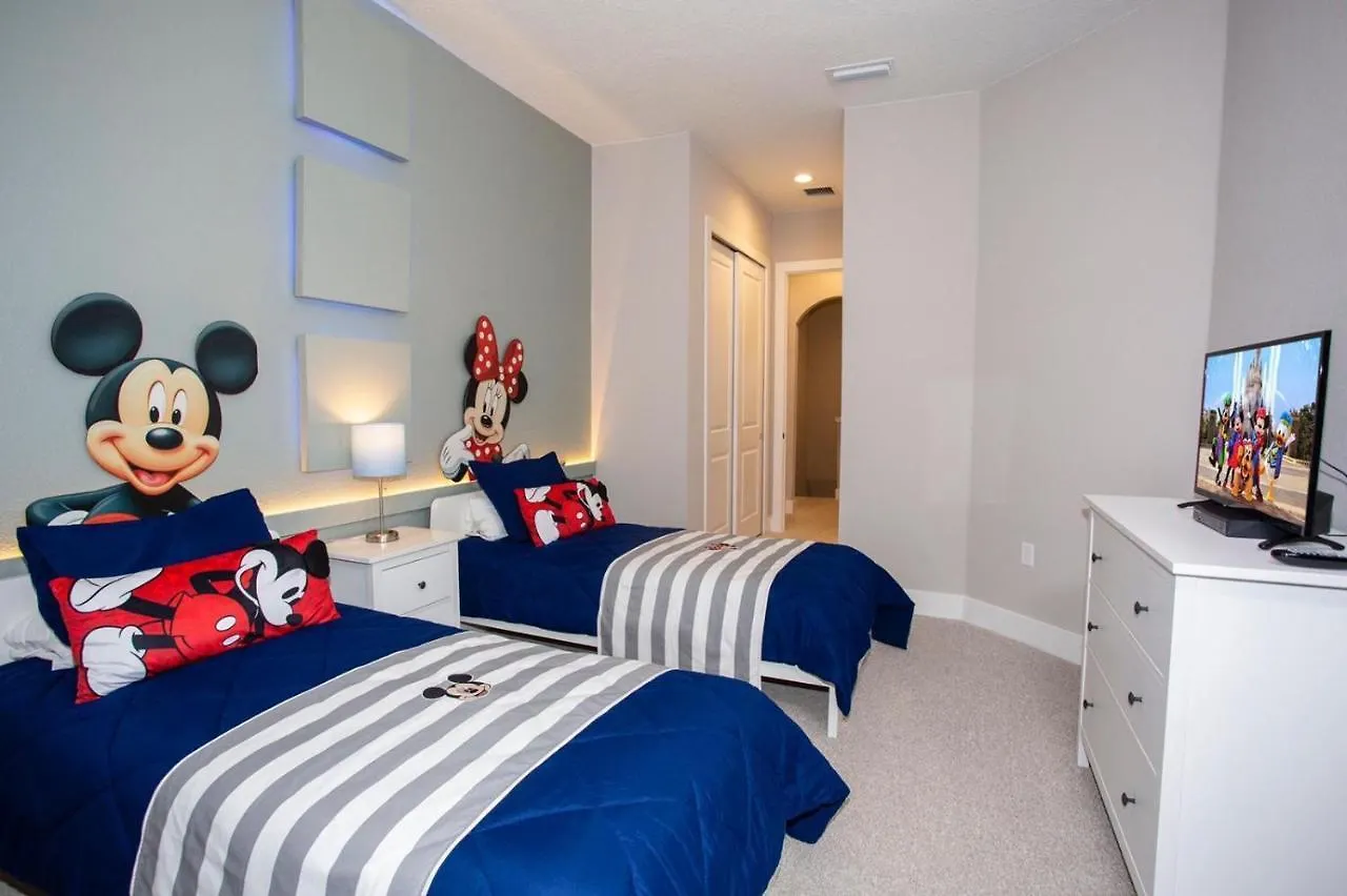 4 Bedroom 4 Ba Perfect 5 Min From Disneyworld 1804ft² Bbq & Patio Four Corners