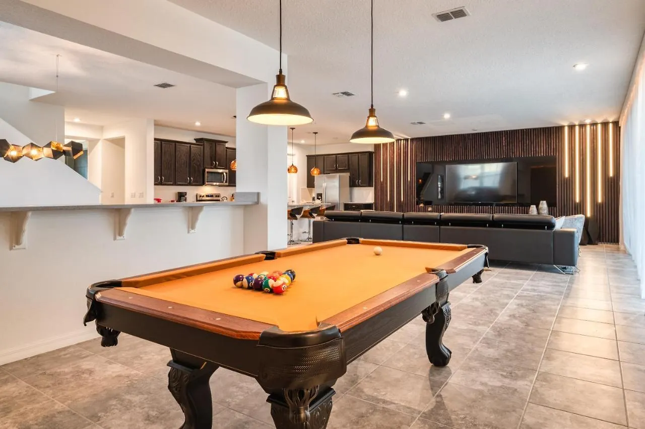 Elegant Brand New Nine Bedrooms House With Private Pool At Solara 8929 Villa Orlando