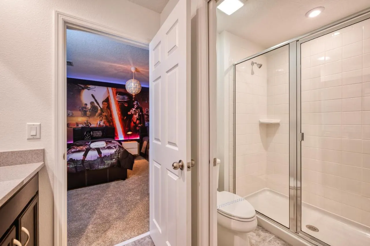 Elegant Brand New Nine Bedrooms House With Private Pool At Solara 8929 Villa Orlando