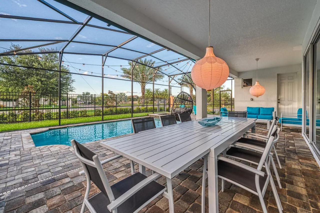 Elegant Brand New Nine Bedrooms House With Private Pool At Solara 8929 Orlando
