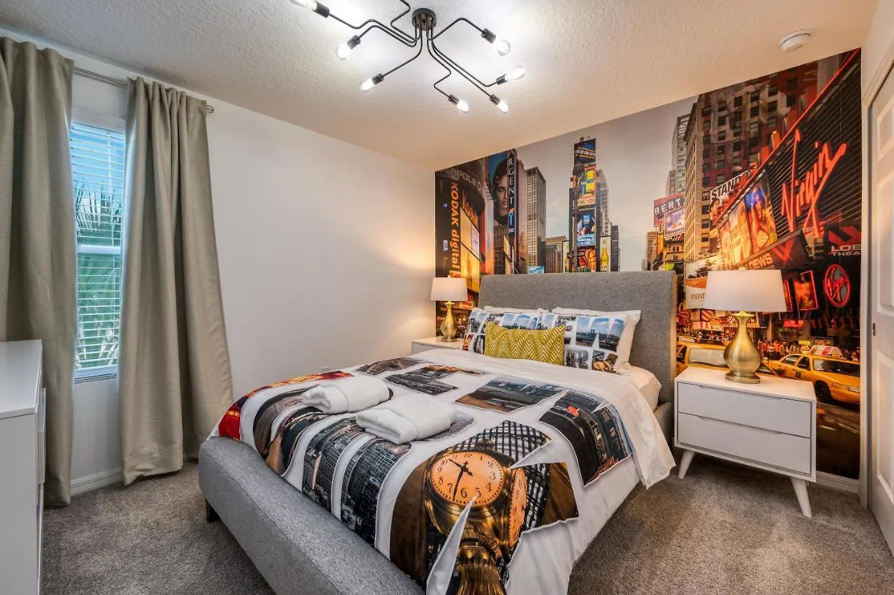 Elegant Brand New Nine Bedrooms House With Private Pool At Solara 8929 Orlando