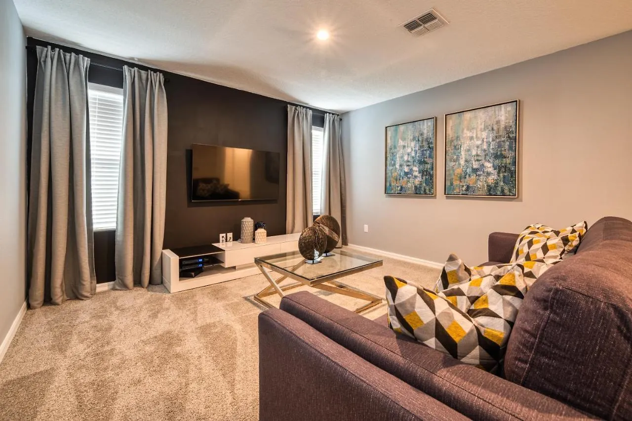 Elegant Brand New Nine Bedrooms House With Private Pool At Solara 8929 Villa Orlando