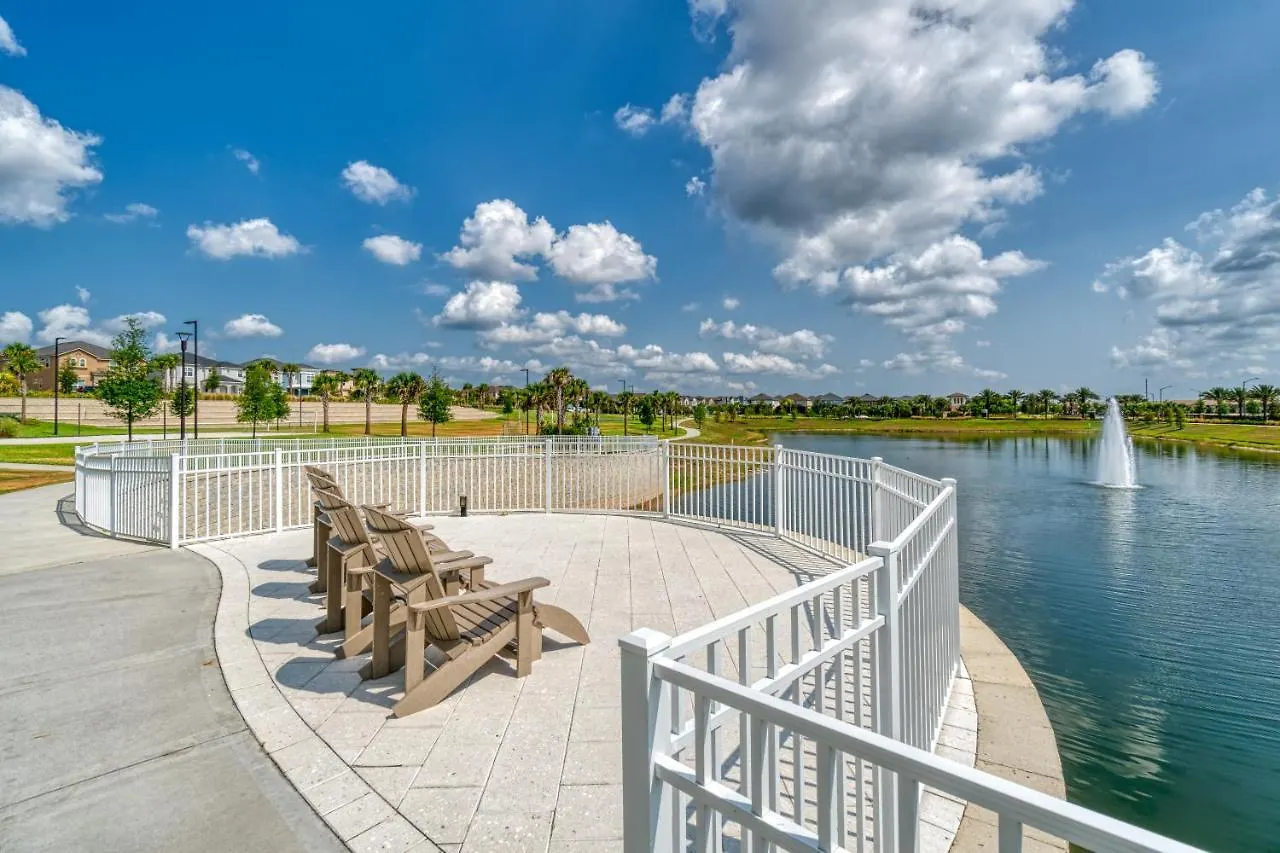 Elegant Brand New Nine Bedrooms House With Private Pool At Solara 8929 * Orlando