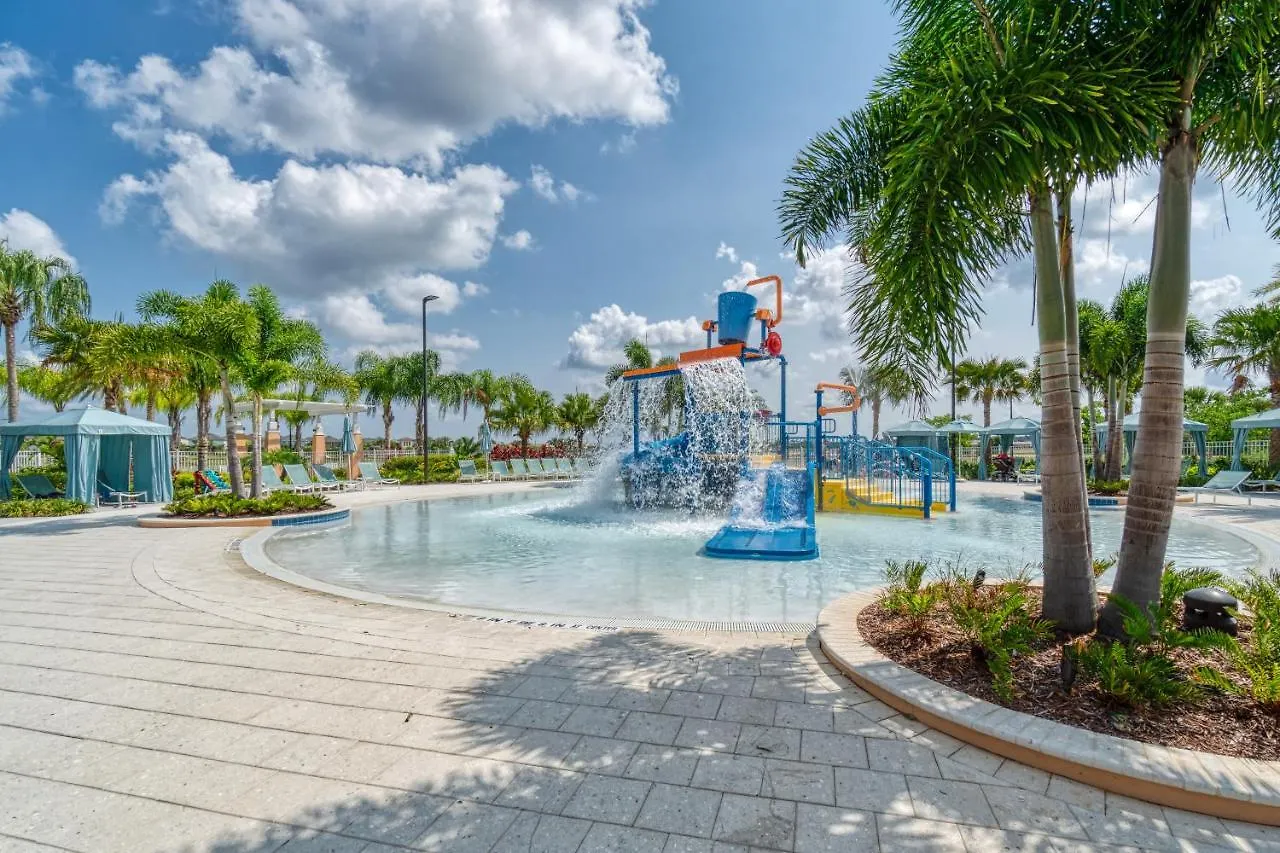 Elegant Brand New Nine Bedrooms House With Private Pool At Solara 8929 * Orlando