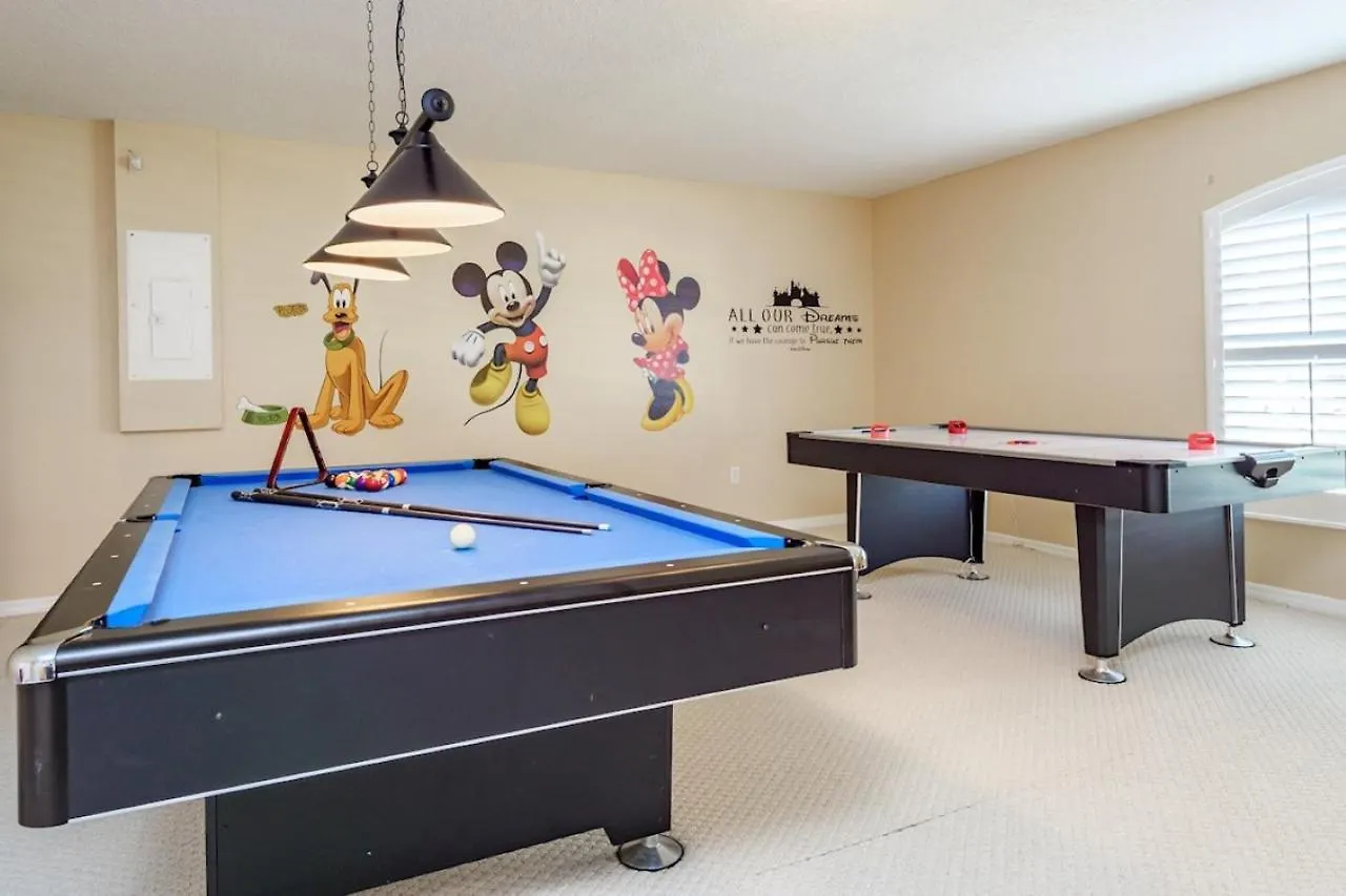 Holiday home Mickey's Floridian: Disney-close With Pool, Hot Tub & Game *