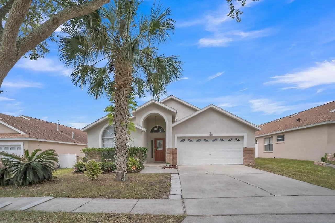 Beautiful Family Vacation With Private Pool, Close To Disney! * Orlando