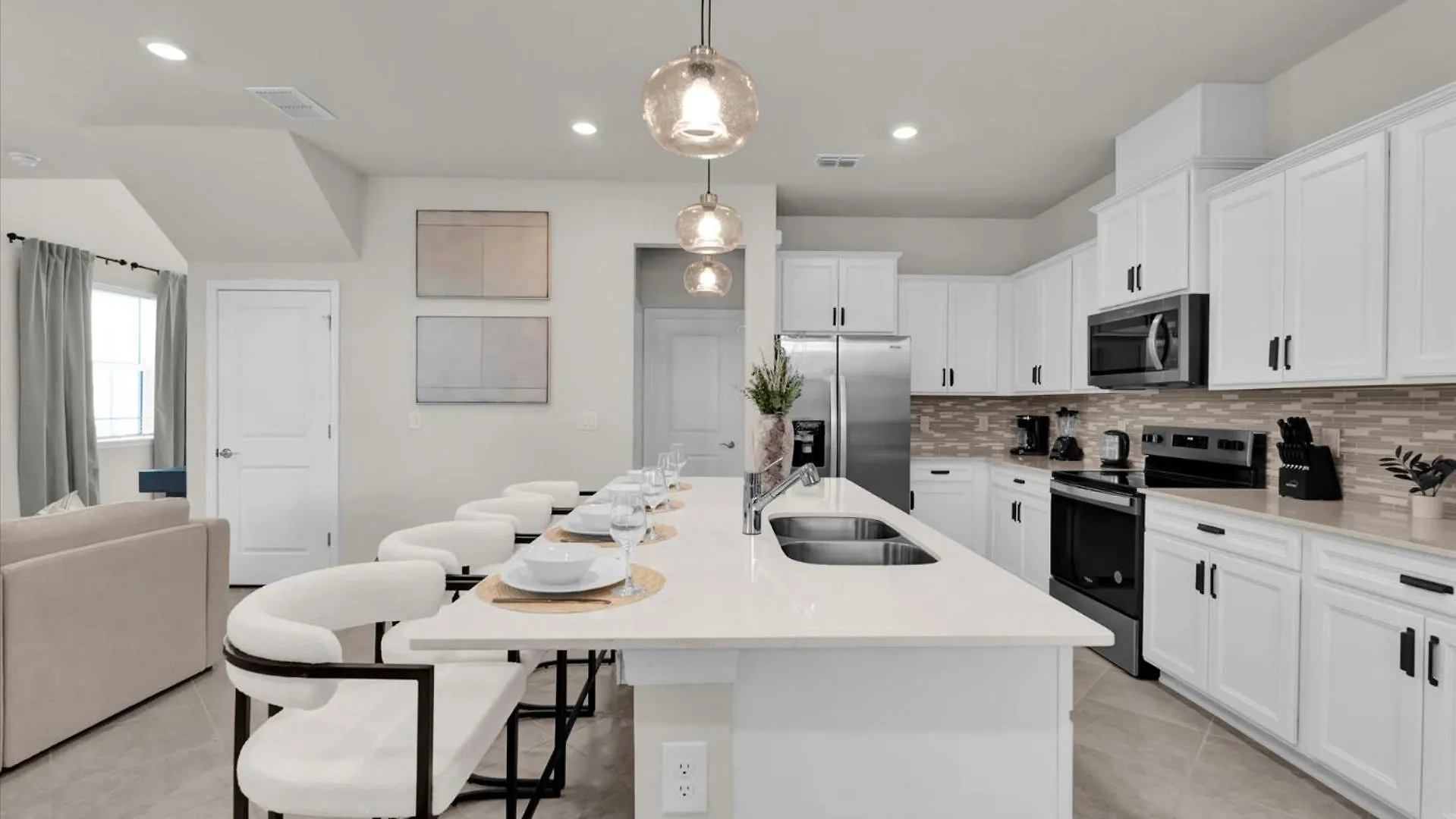 Modern 5br 4baths Townhouse Feriehus *