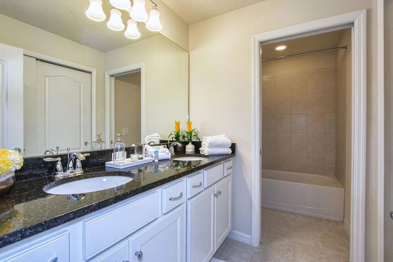 Windsor-5 Bed Townhouse W/splashpool-3808ww Villa Orlando