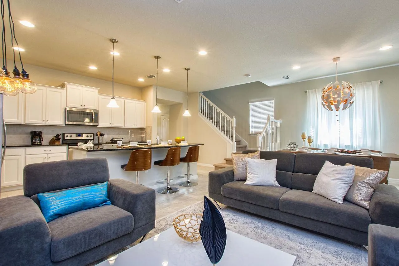 Windsor-5 Bed Townhouse W/splashpool-3808ww Villa *