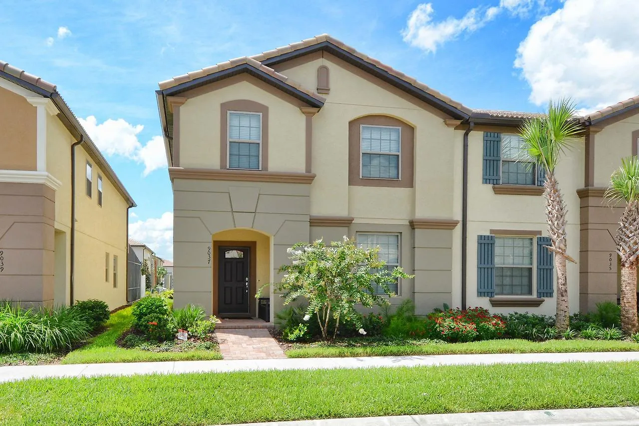 Villa Windsor-5 Bed Townhouse W/splashpool-3808ww Orlando