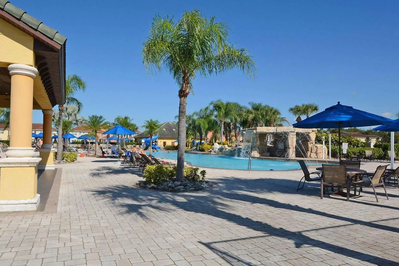 Paradise Palms- 6 Bed Townhome W/pool-3502pp Villa *