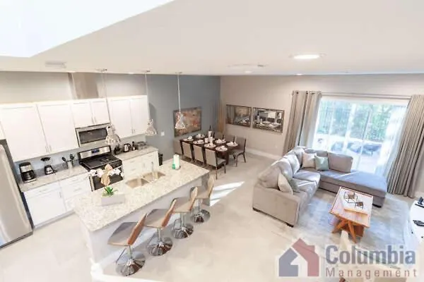 Villa 5 Bedroom 6 Ba 5 Min To Disneyworld With Bbq Grill