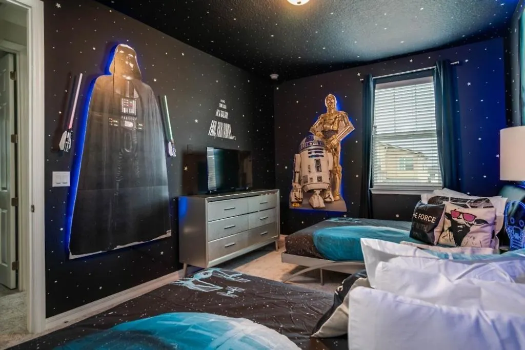 Vila Darth's Manor 9 Bed 6 Bath Huge Solara Orlando
