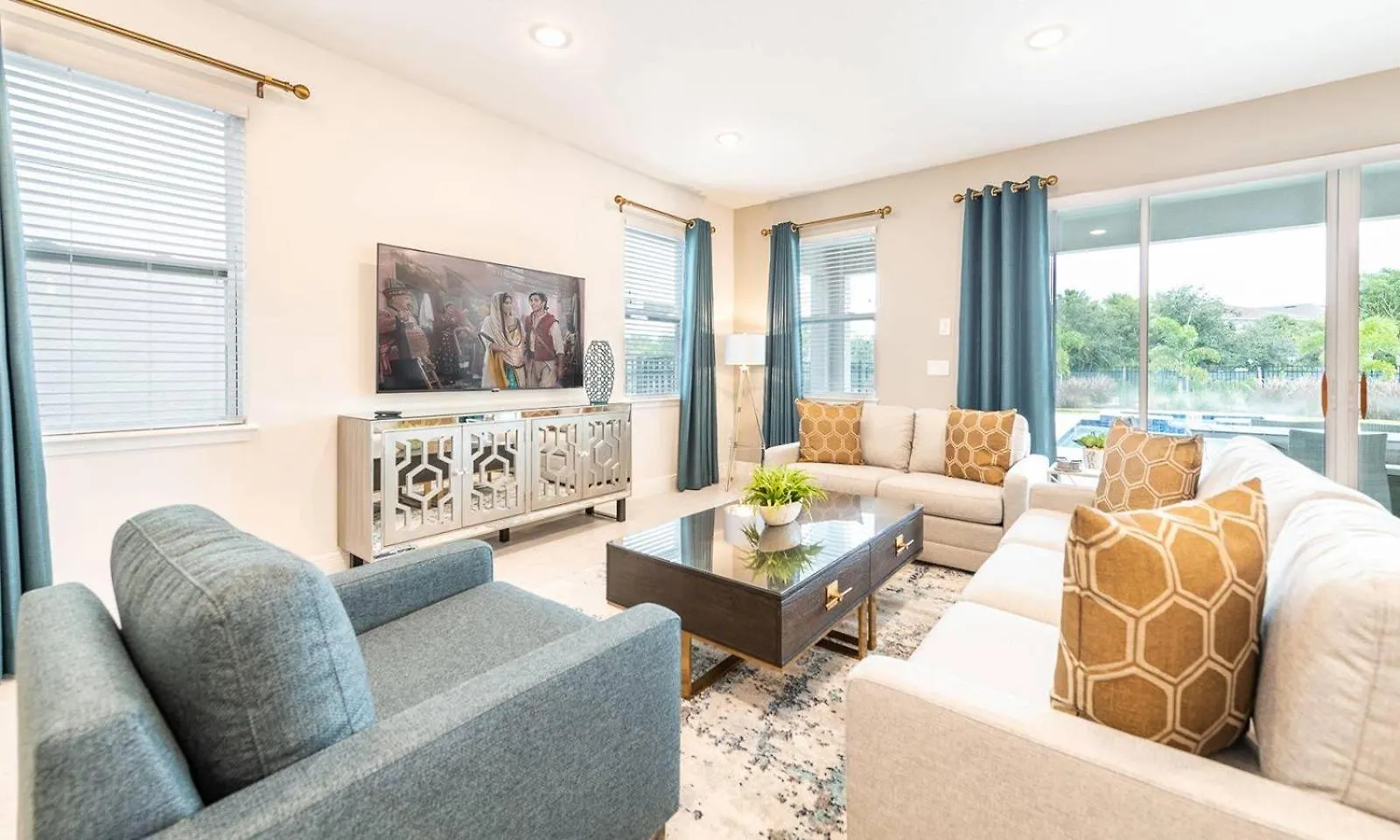 Tatil Evi Chic 4 Bdrm With Gaming Loft At Encore Orlando