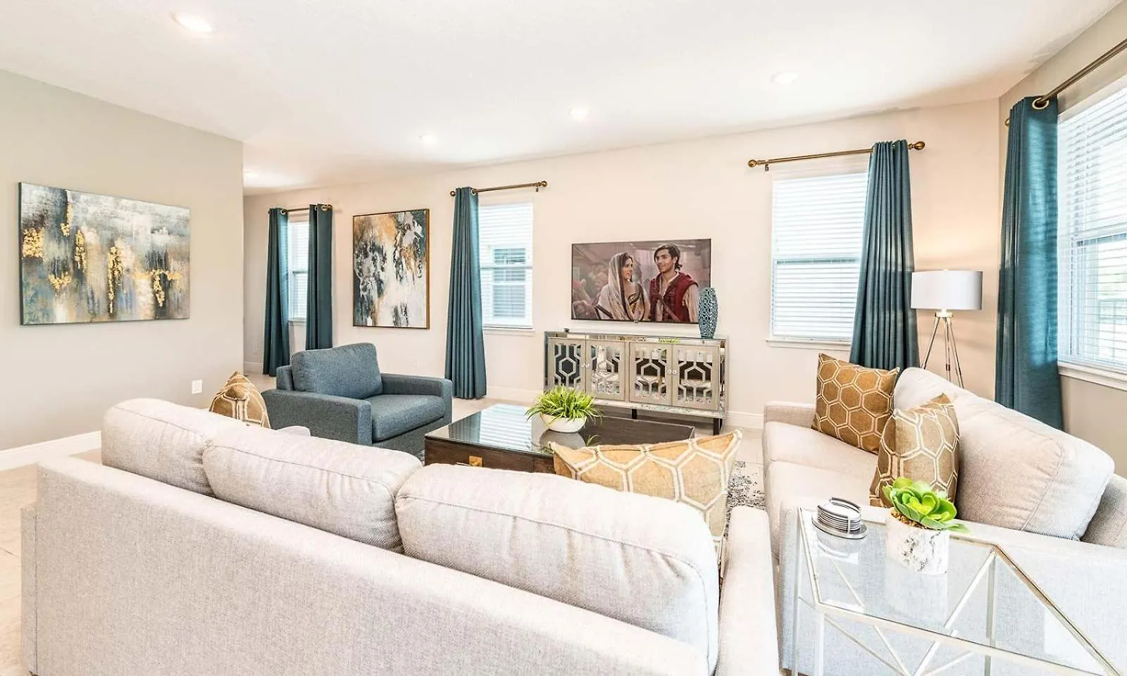 Chic 4 Bdrm With Gaming Loft At Encore Tatil Evi *