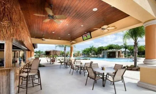 Villa Paradise Palms- 6 Bedroom Pool Home-3104pp *