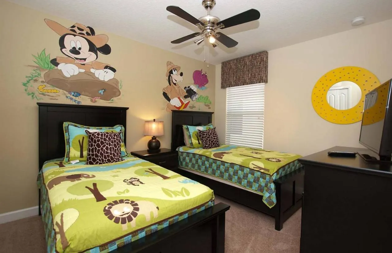 Paradise Palms- 6 Bedroom Pool Home-3104pp *