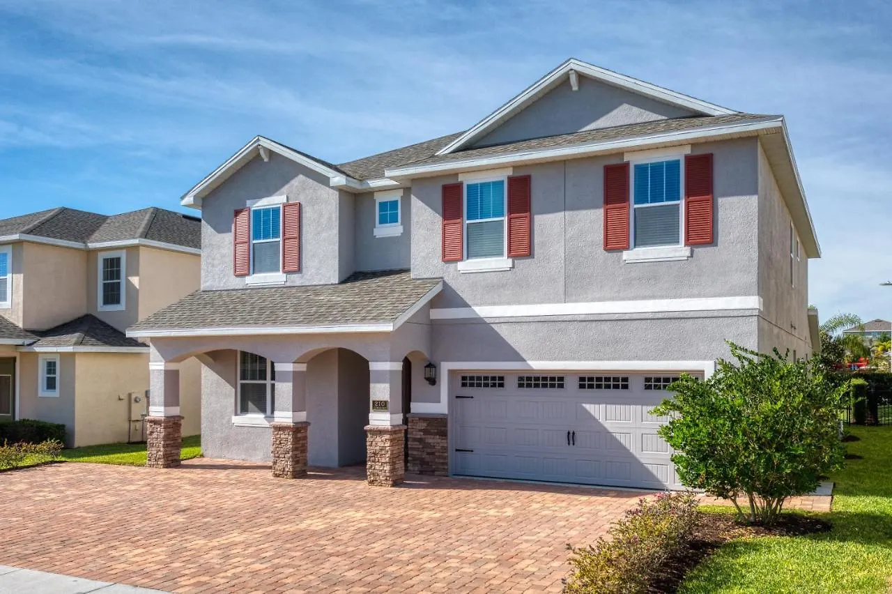 Beautiful Near By Rentyl With Private Pool, Media Room, Game & Amenities - 210c אורלנדו