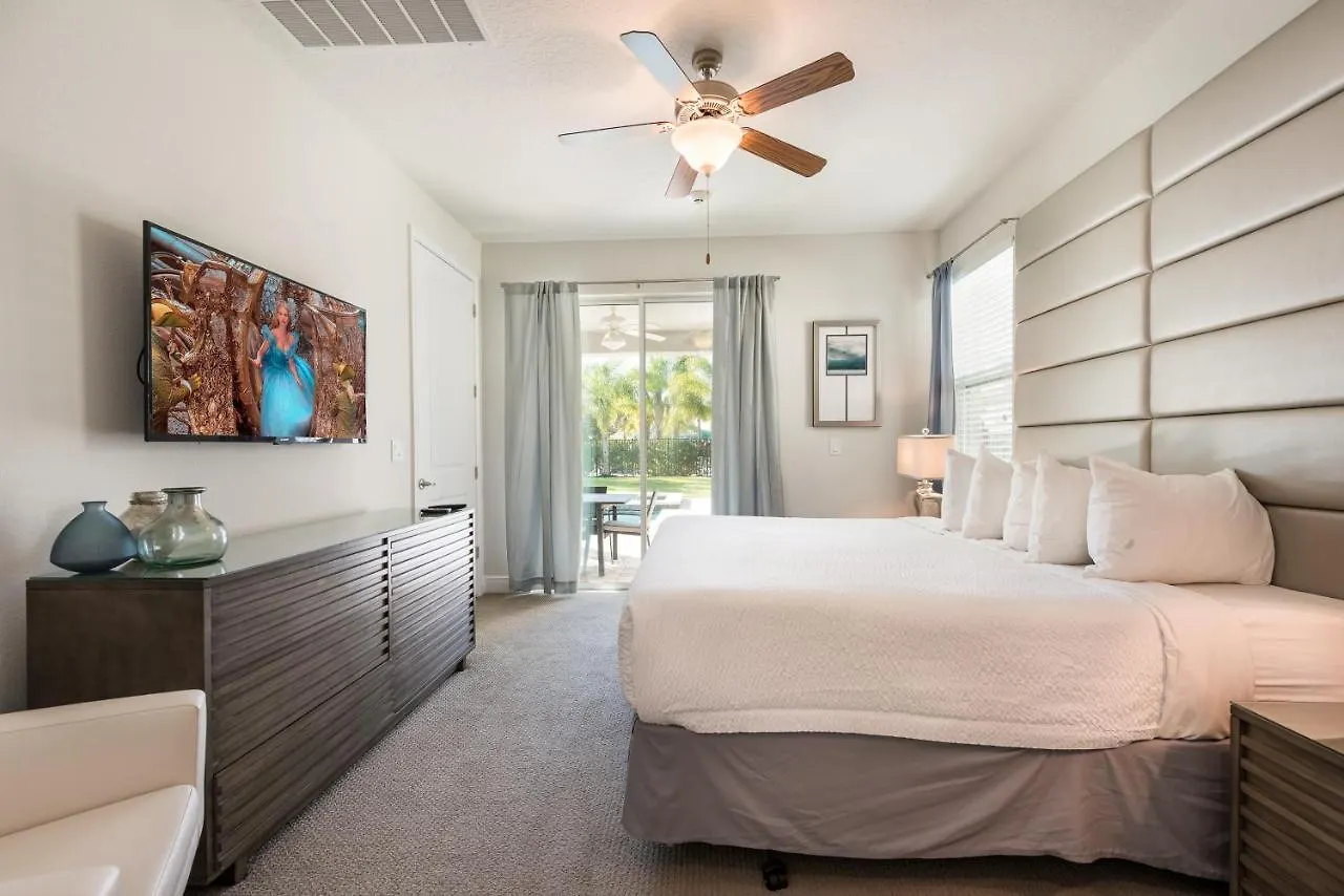 בית נופש Beautiful Near By Rentyl With Private Pool, Media Room, Game & Amenities - 210c אורלנדו