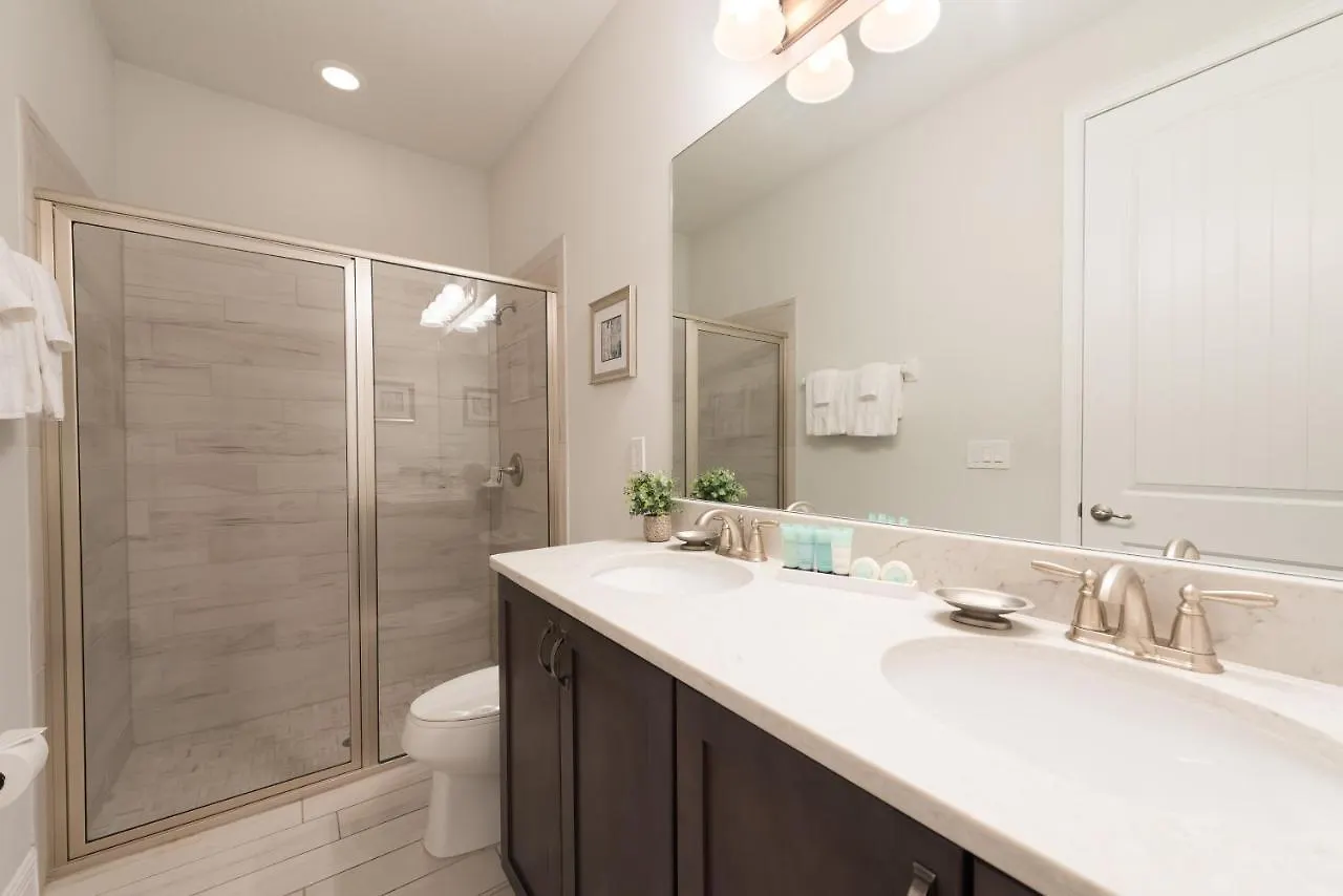 בית נופש Beautiful Near By Rentyl With Private Pool, Media Room, Game & Amenities - 210c אורלנדו