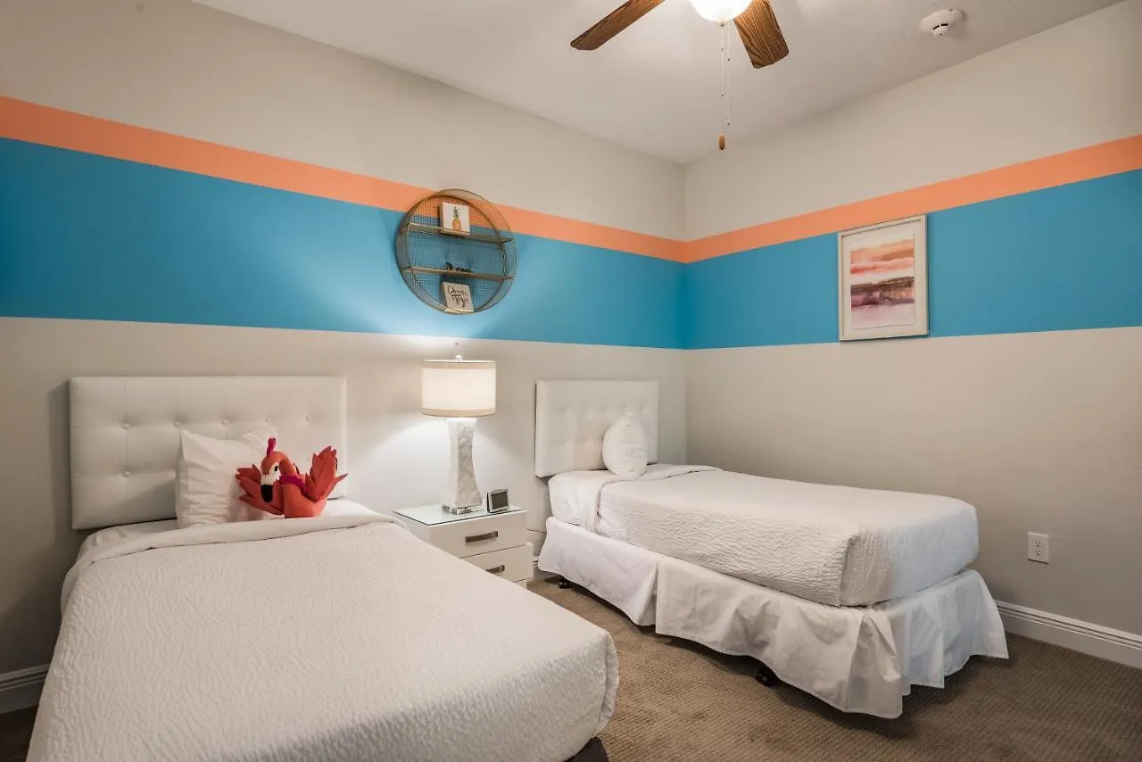 בית נופש Beautiful Near By Rentyl With Private Pool, Media Room, Game & Amenities - 210c אורלנדו