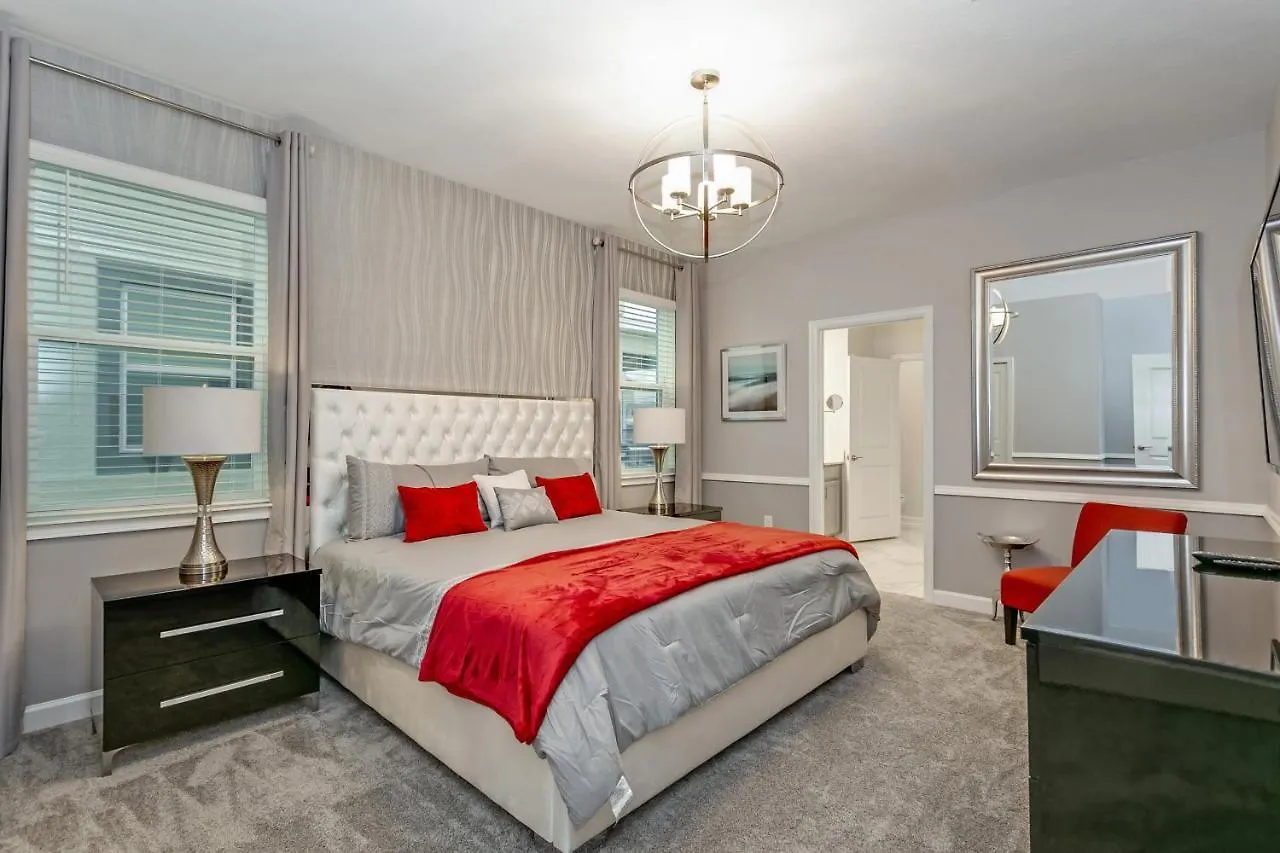 别墅 511pbeach Amazing Champions Gate 9 Bedroom 5 Bed 奥兰多