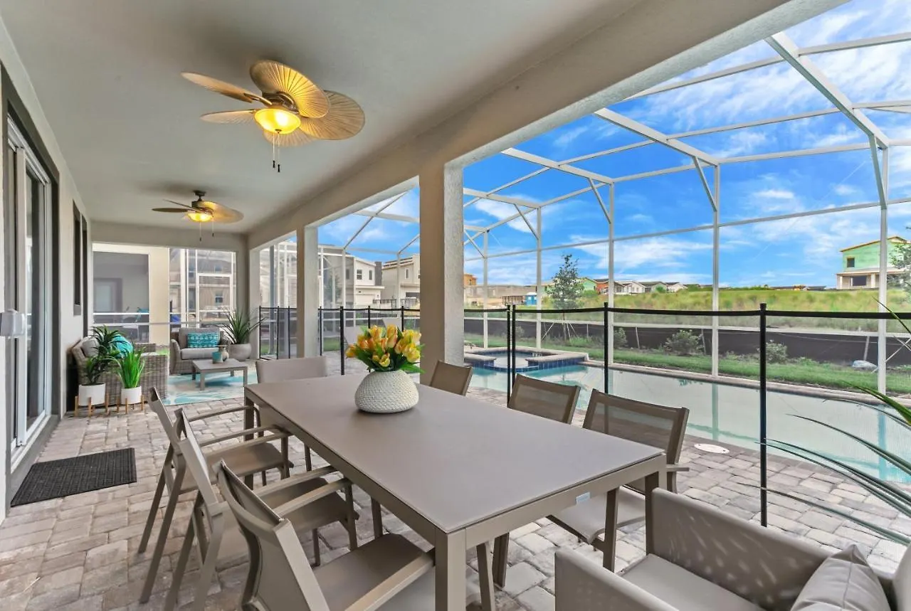 别墅 511pbeach Amazing Champions Gate 9 Bedroom 5 Bed
