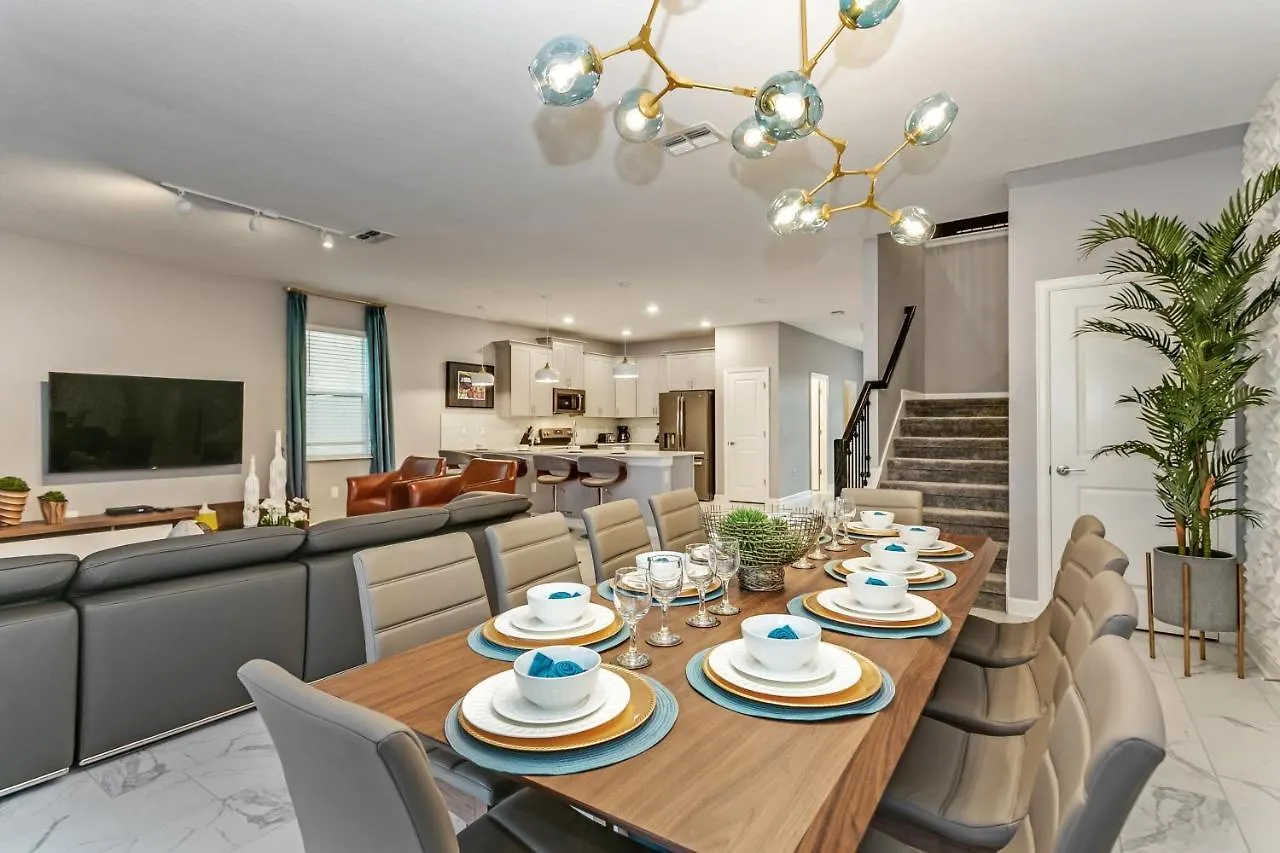 别墅 511pbeach Amazing Champions Gate 9 Bedroom 5 Bed 奥兰多
