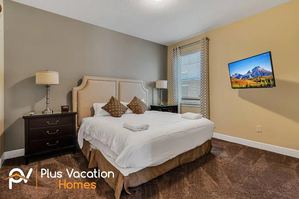 Villa 491-luxury W Pool &spa Orlando