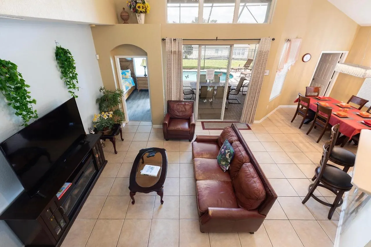 Сasa de vacaciones Windsor Hills Resort! 2 Miles To Disney! 6 Bedroom With Private Pool &