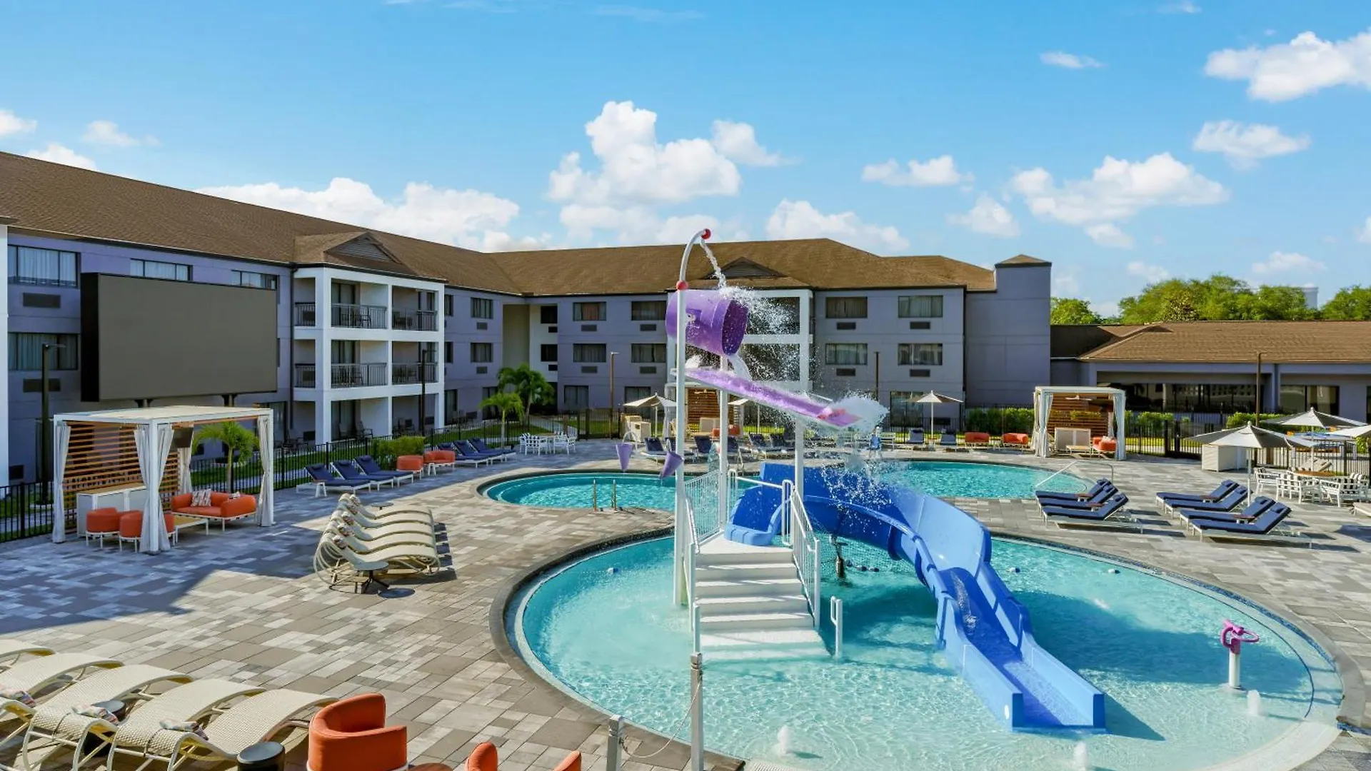 Hotel Courtyard By Marriott Orlando Buena Vista At Vista Centre Lake Buena Vista